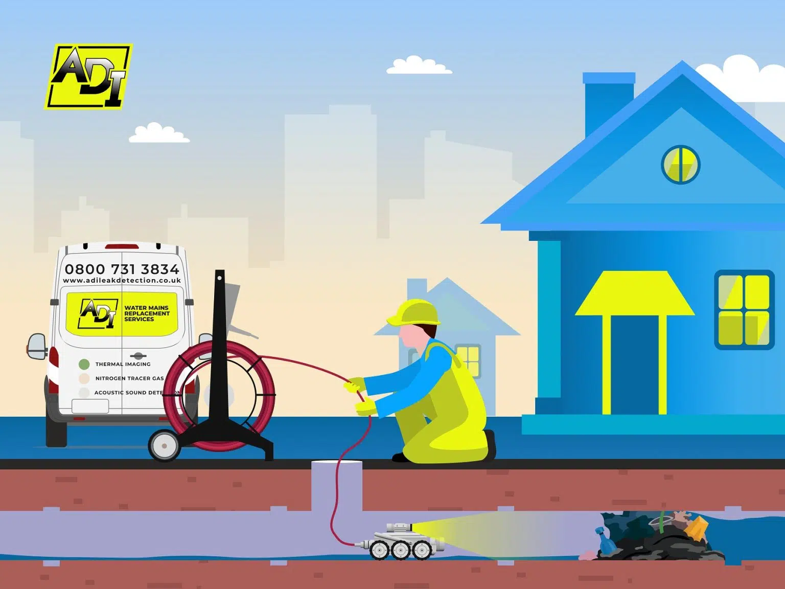 Drainage CCTV Surveys & Investigations Aldershot